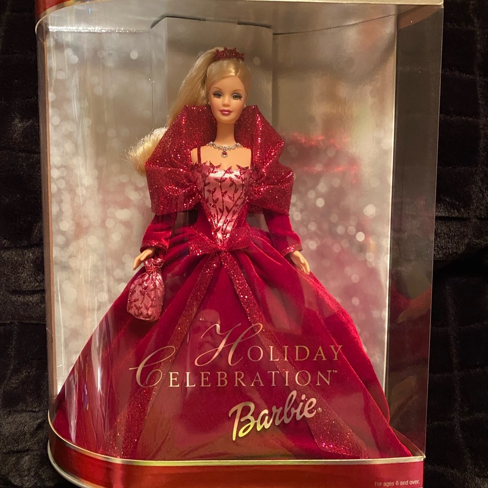 2002 Special Edition Holiday Celebration Barbie in Sealed Box!! NWT!!
